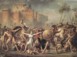 Jacques-Louis  David The Intervention of the Sabine Women (mk05) Germany oil painting art